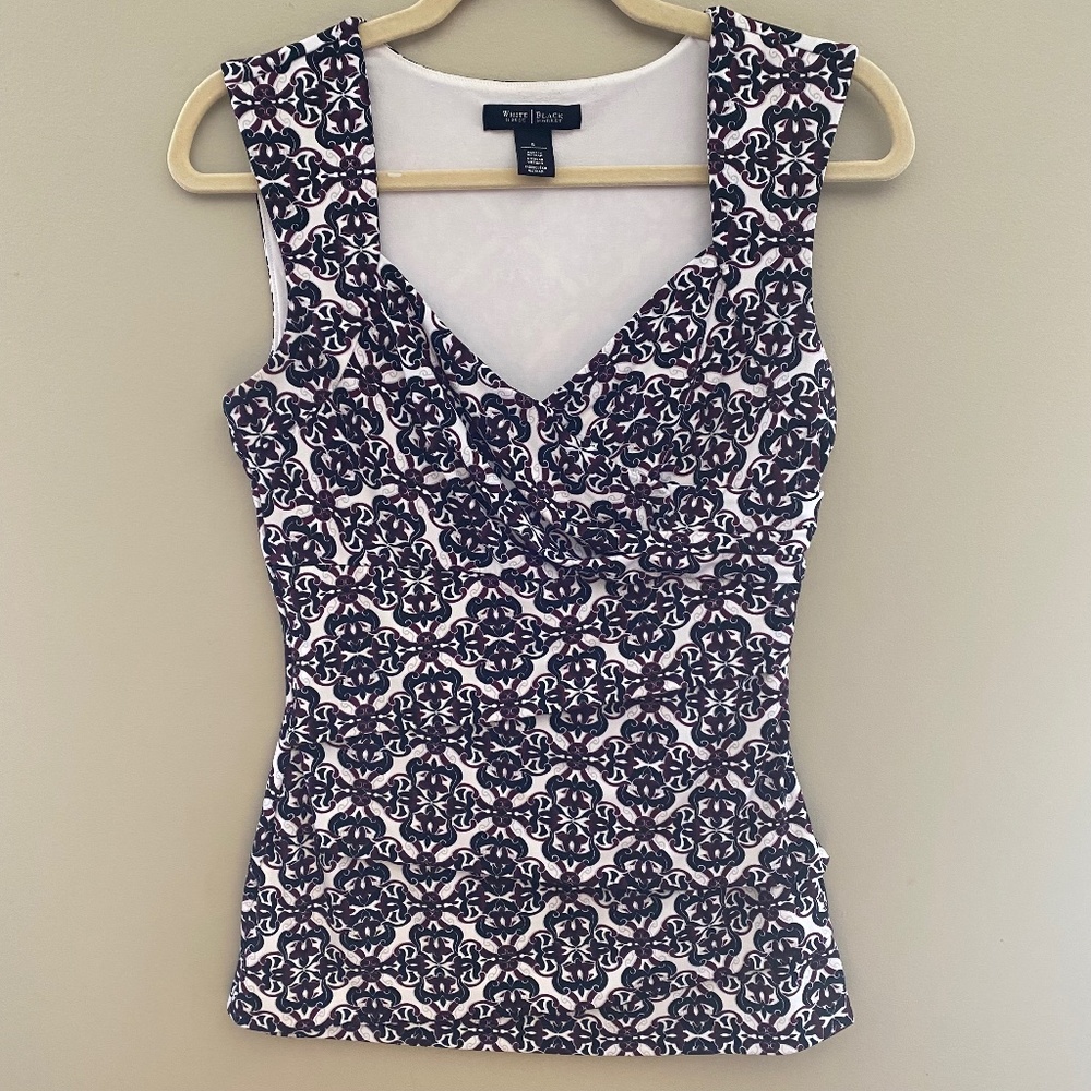 Sleeveless White House Black Market Top